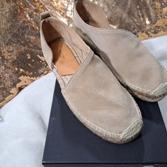 NIB Rag and Bone Delos Espadrille in Sand Suede - Picture 5 of 16
